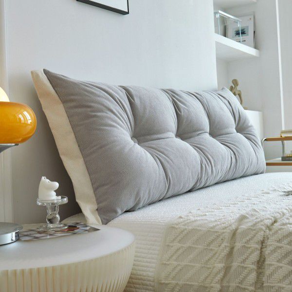 Tatami, large headrest, large backrest, headrest, cushion on the bed, soft bag on the bed, bedroom backrest, detachable and washable