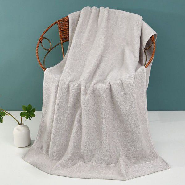 Adult men's bath towel Pure cotton absorbent bath towel Household gift bath towel