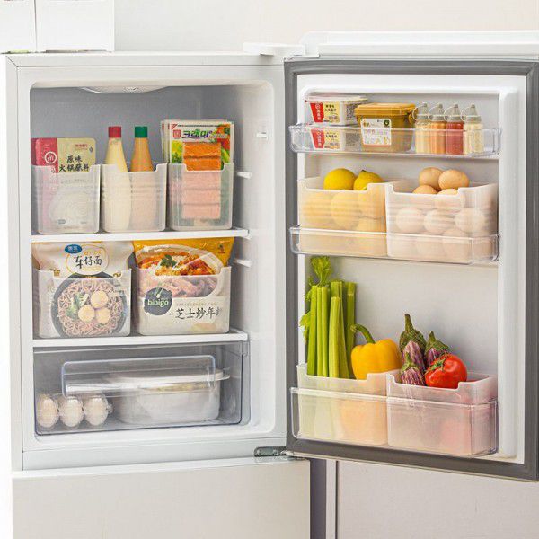 Refrigerator Side Door Storage Box Egg Food Grade Side Preservation Box Inner Shelf Drawer Arrangement