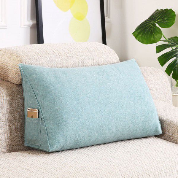 Home pillow cushion, living room sofa backrest cushion, triangle cushion, waist cushion, floating window, waist protection cushion