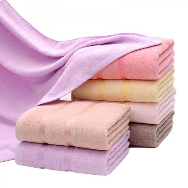 Bamboo fiber towel, bath towel, bamboo charcoal thickened gift, water absorption