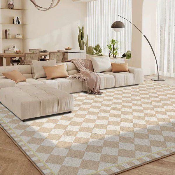 Modern minimalist carpet, living room, coffee table, blanket, versatile, thickened imitation cashmere, bedroom, bedside blanket, large area, fully covered carpet