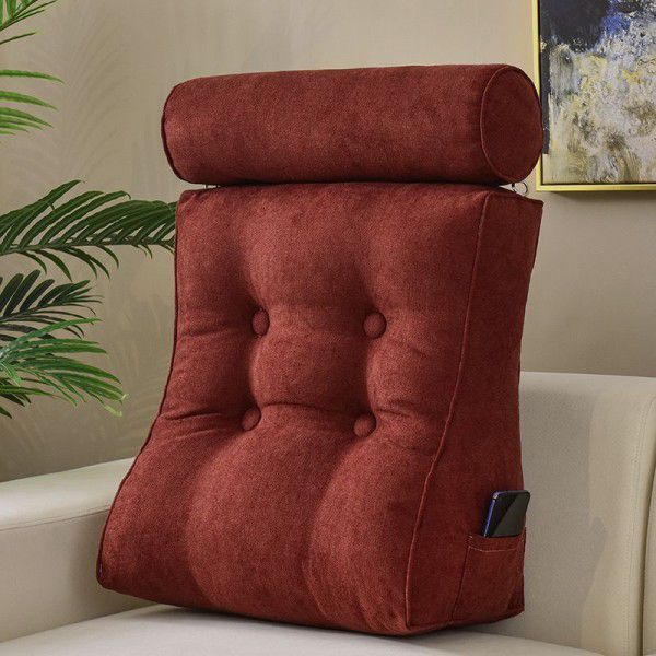 Bedhead, large backrest, three-dimensional cushion, sofa, waist protection cushion, floating window backrest cushion