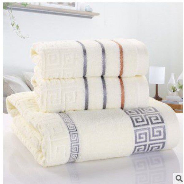 3PcsLuxuryHotelCottonBathTowelSetHandFaceTowel Bath Towel