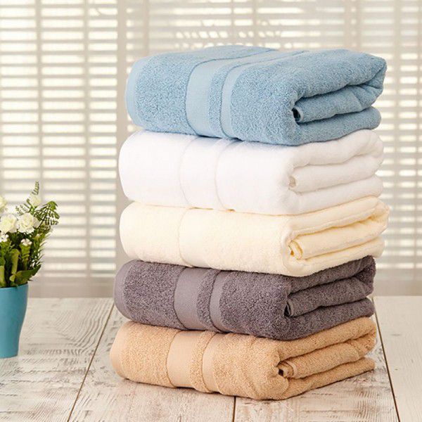 Pure cotton bath towel absorbs water for adult couples and couples. Soft and convenient travel bath towel for children. Extra large towel for children