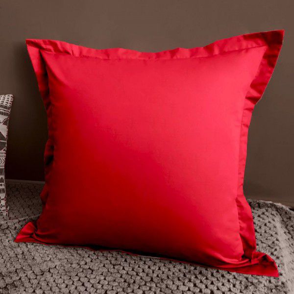 Pure cotton simple pillow cover, headrest cushion, large backrest square pillow
