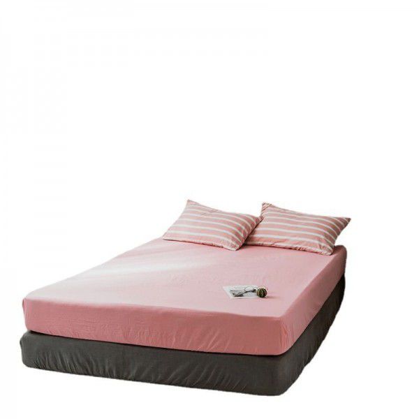 Non printed washed cotton bed sheets, bed sheets, high-quality plain cotton, simple dust cover