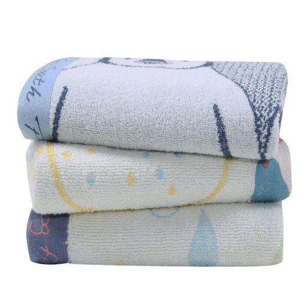 Beach towel printed beach vacation swimming towel thickened soft and absorbent couple's household yarn towel=