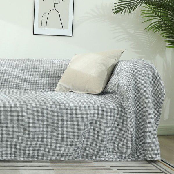 Bohemian pure cotton four layer gauze towel, sofa cushion, full coverage, napkin, air conditioning, thin quilt, children's blanket