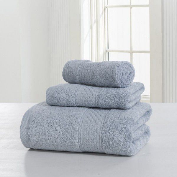 Plain Cotton Towel Gift Cover Towel Cover Cotton Square Towel Bath Towel