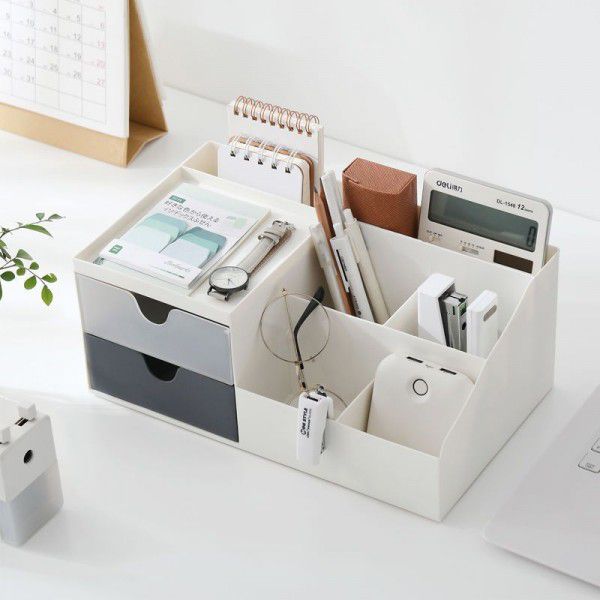 Storage box desktop student drawer style minimalist stationery cosmetics storage box storage