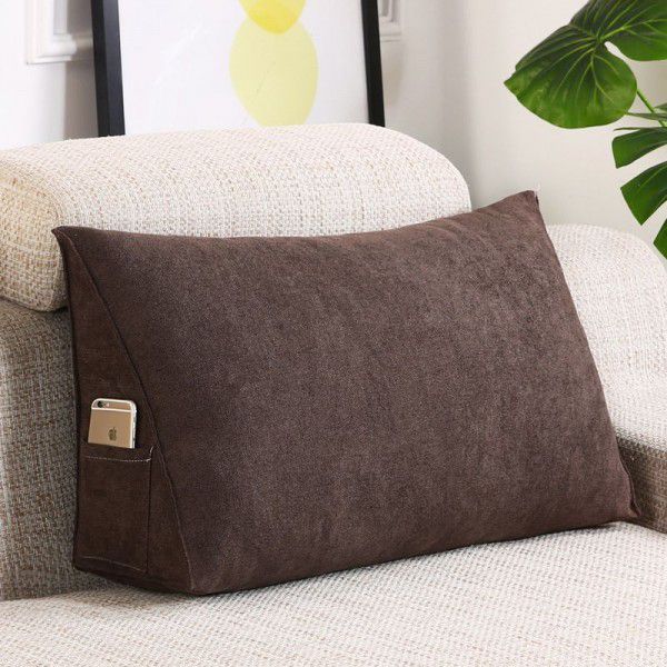 Home pillow cushion, living room sofa backrest cushion, triangle cushion, waist cushion, floating window, waist protection cushion