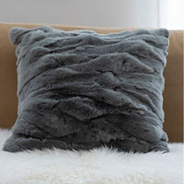 Throw Pillow Modern Net Red Throw Pillow Sofa Car Cushion Rabbit Plush Pillow