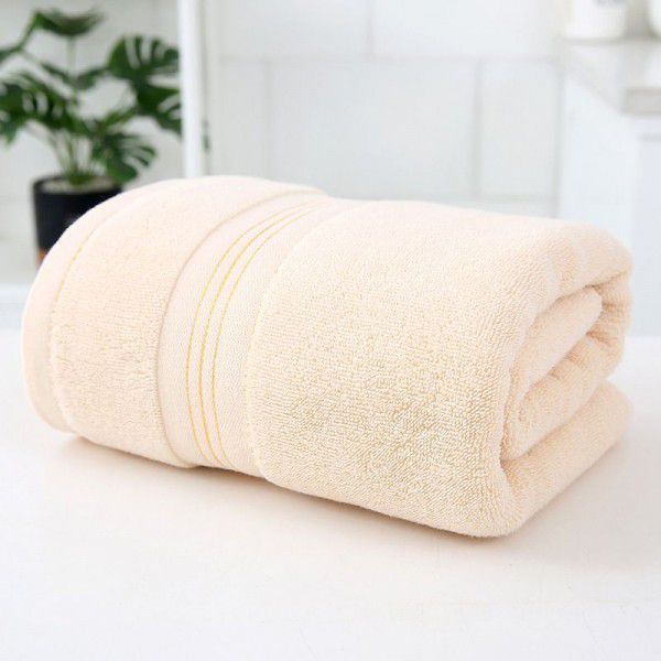 Pure cotton thickened bath towel Bathing towel Hotel gift Beach towel