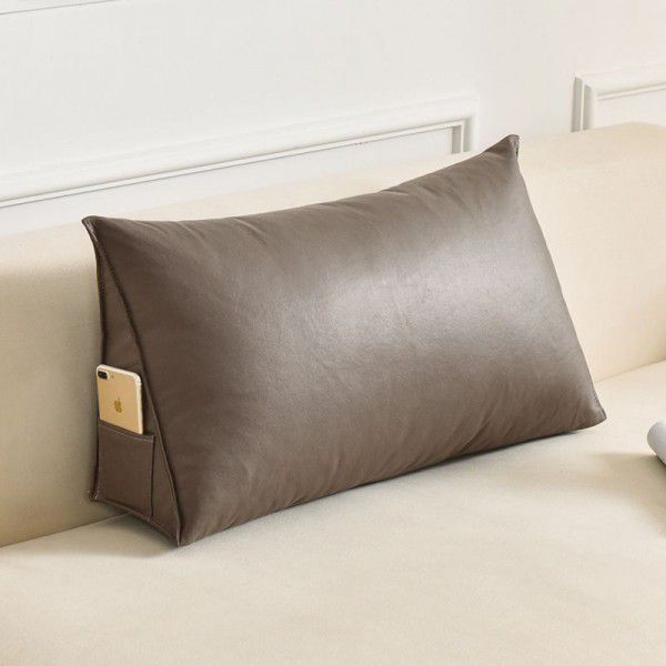 Tech fabric sofa, pillow, cushion, living room window, waist protection, backrest cushion, tatami soft bag, triangular soft bag, detachable and washable