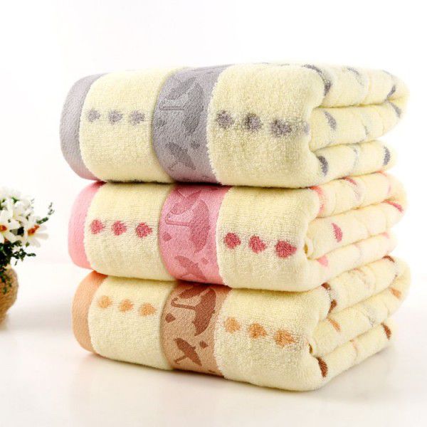 Pure cotton thickened small umbrella bath towel towel