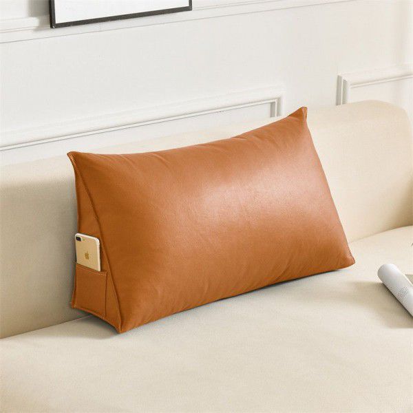 Tech fabric sofa, pillow, cushion, living room window, waist protection, backrest cushion, tatami soft bag, triangular soft bag, detachable and washable