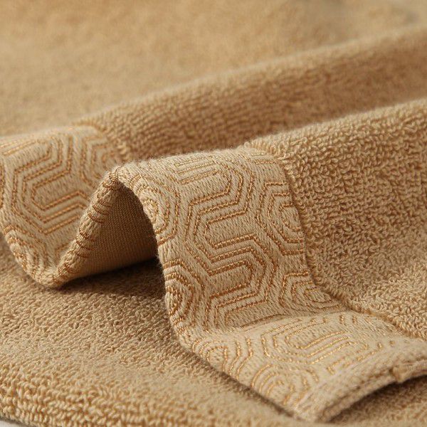 Adult men's bath towel Pure cotton absorbent bath towel Household gift bath towel