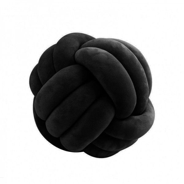 Home, living room, decoration, sofa, pillow, bedside cushion, solid color woven knotting ball hug