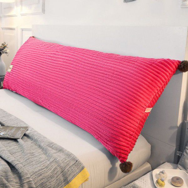 Wholesale Super Sweet Cream Bedhead Cushion ins Wind Backrest Bed Cushion Dormitory Tatami Soft Bag Large Pillow Length