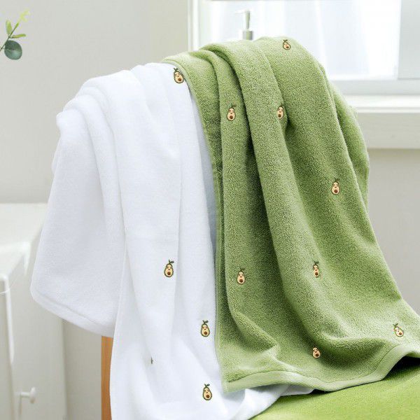 Bath towel made of cotton, soft and thickened, with a large household towel that absorbs water for couples