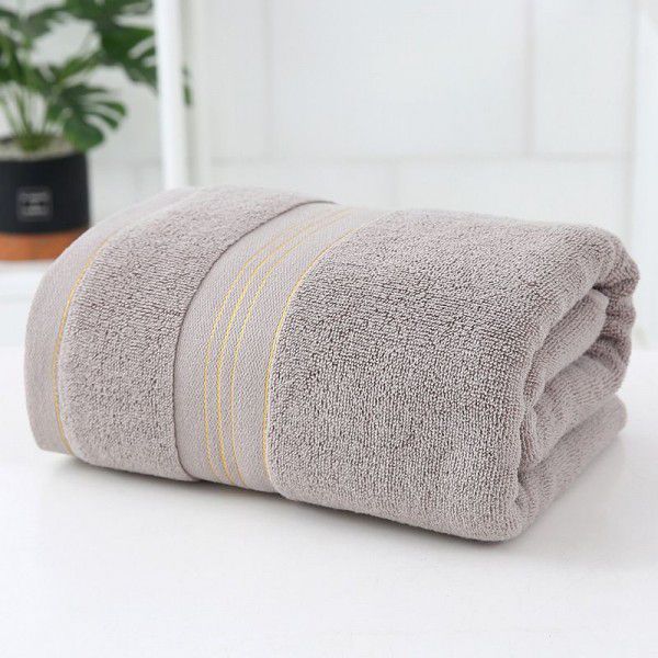 Pure cotton thickened bath towel Bathing towel Hotel gift Beach towel