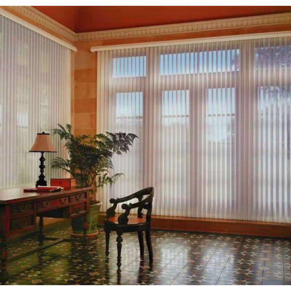 Electric blinds, curtains, dreamy curtains, fabric with vertical pattern, semi shading, heat insulation, sun protection, and shading