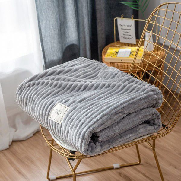 Coral velvet blanket, towel, blanket, air conditioning blanket, sofa blanket, office nap blanket, flannel blanket