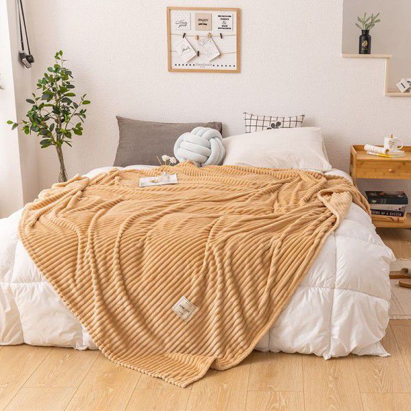 Blanket, Falai velvet gift blanket, coral velvet air conditioning cover blanket, towel, milk velvet nap blanket