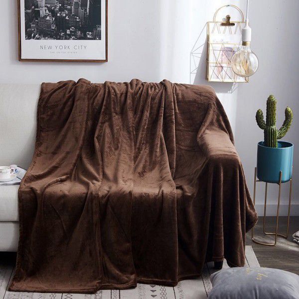 Blanket, coral velvet blanket, flannel blanket, bed sheet blanket, warm and thickened small blanket, air conditioning blanket, blanket