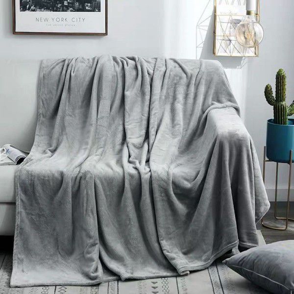 Blanket, coral velvet blanket, flannel blanket, bed sheet blanket, warm and thickened small blanket, air conditioning blanket, blanket